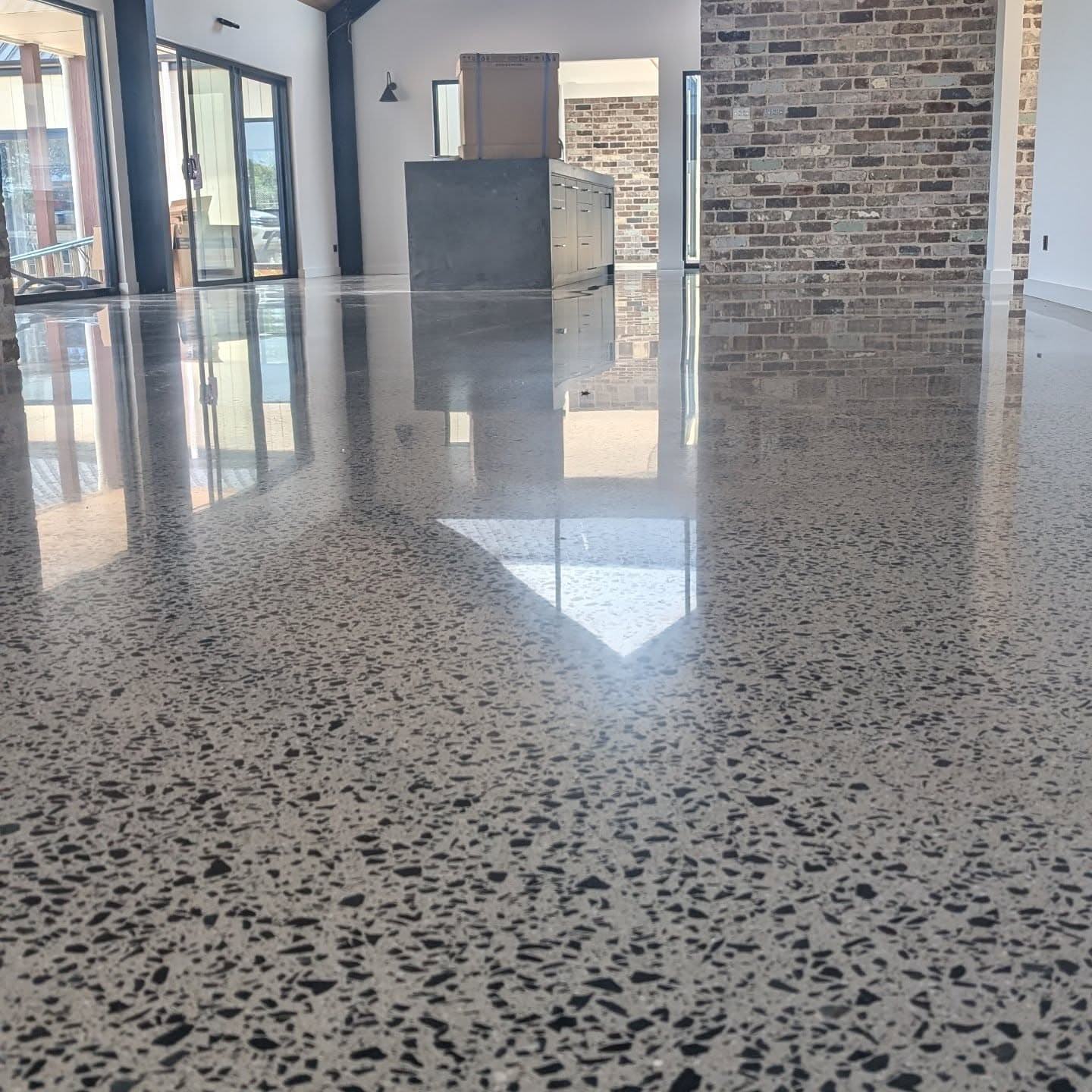 Polished concrete flooring Wollongong
